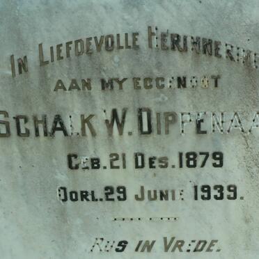 DIPPENAAR Schalk W. 1879-1939