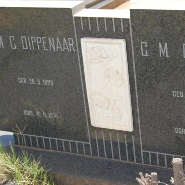 DIPPENAAR A.M.C. 1898-1974 &amp; C.M. DIPPENAAR 1899-1978