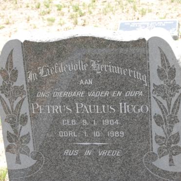 HUGO Petrus Paulus 1904-1989