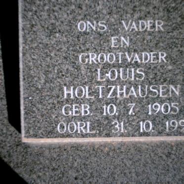 HOLTZHAUSEN Louis 1905-1991