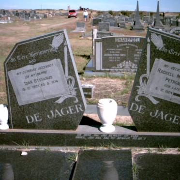 JAGER Isak Stefanus, de 1924-1974 &amp; Rachell Margaretha Petronella LATEGAN 1924-