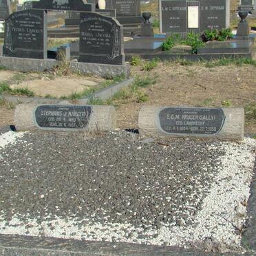 KRUGER Stephanis J. 1893-1957 &amp; S.C.M. LAMPRECHT 1894-1956 