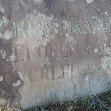 ? Christiaan J. Man 1864-1866