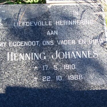 ? Henning Johannes 1910-1988