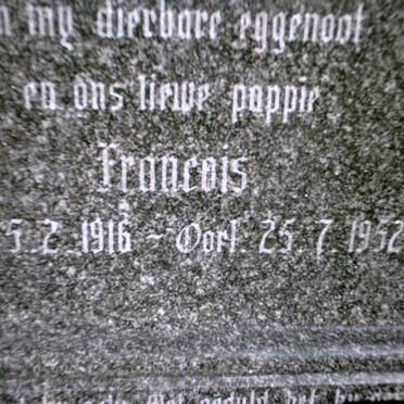 MAARTENS Francois 1916-1952