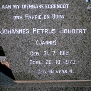 MARAIS Johannes Petrus Joubert 1912-1973