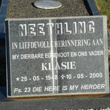 NEETHLING Klasie 1948-2000