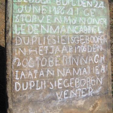 PLIESIE Gabriel, du 1796-1864 