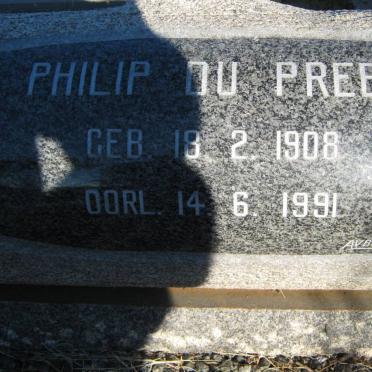 PREEZ Philip, du 1908-1991 &amp; Anna M. VENTER 1908-1970  