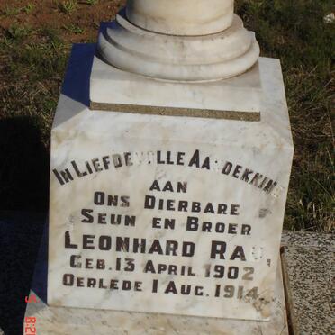 RAU Leonhard 1902-1914