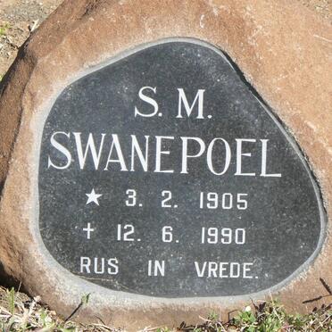 SWANEPOEL S.M. 1905-1990