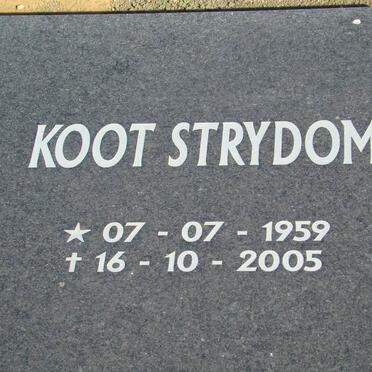 STRYDOM Koot 1959-2005