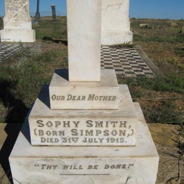SMITH Sophy nee SIMPSON -1915