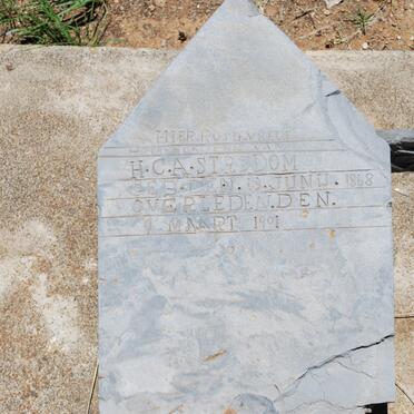 STRYDOM H.C.A. 1858-1901