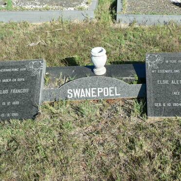 SWANEPOEL Cornelius Francois 1899-1981 &amp; Elsie Aletta Sophia SMITH 1904-1979