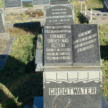 SWART Aletta Elizabeth nee VAN HEERDEN 1906-1975