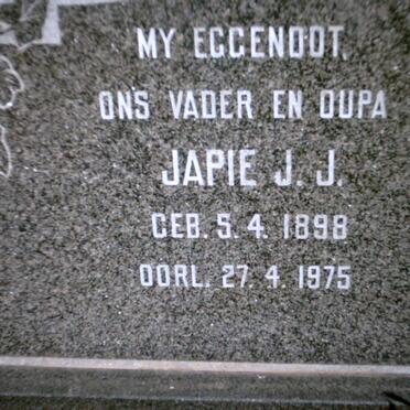 SWARTZ J.J. 1898-1975 