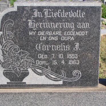 UYS Cornelis J. 1883-1963 &amp; Susanna 1889-1978  