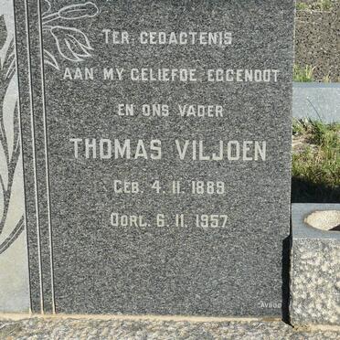 VILJOEN Thomas 1889-1957