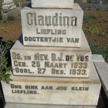 VOS Claudina, de 1933-1933