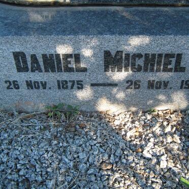 VENTER Daniel Michiel 1875-1950 