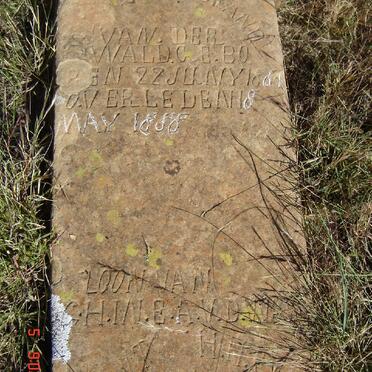 WALD Gert Brand, van der 1881-1888