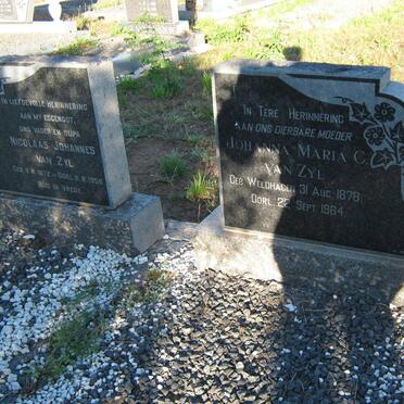 ZYL Nicolaas Johannes, van 1872-1958 &amp; Johanna Maria WELDHAGEN 1878-1964   