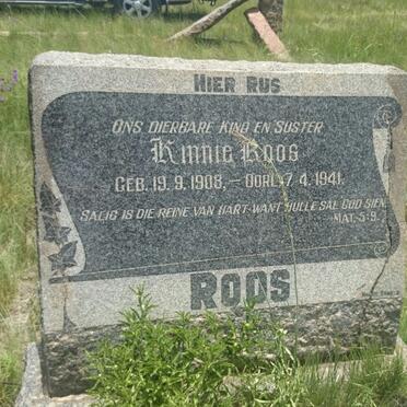 ROOS Kinnie 1908-1941
