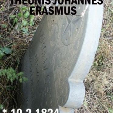 ERASMUS Lucas Albertus Theunis Johannes 1824-1874
