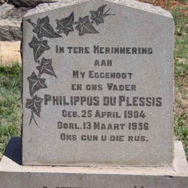 LIEBETRAŰ Philippus Du Plessis 1904-1956