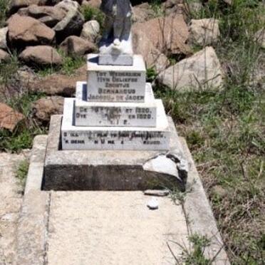 JAGER Bernardus Jacobus, de 1920-1920