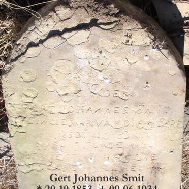 SMIT Gert Johannes 1853-1934