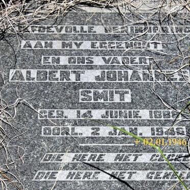 Free State, REITZ district, Smitsrust 127, farm cemetery