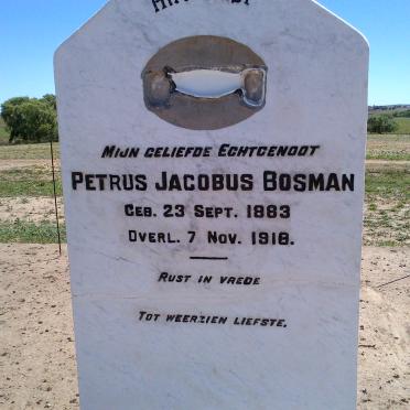 BOSMAN Petrus Jacobus 1883-1918
