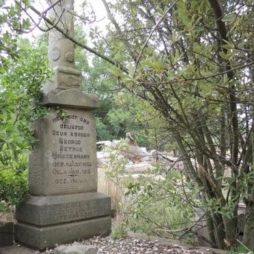 BRIEDENHANN George Petrus 1894-1912    