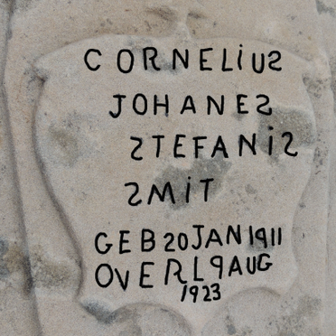 SMIT Cornelius Johanes Stefanis 1911-1923