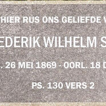 STUART Frederik Wilhelm 1869-1950