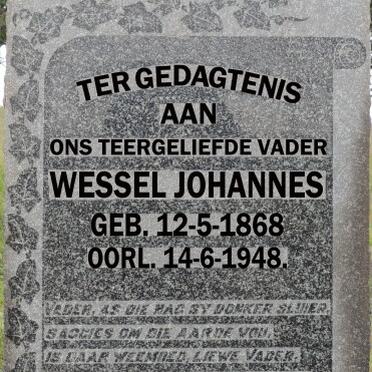 OOSTHUIZEN Wessel Johannes 1868-1948