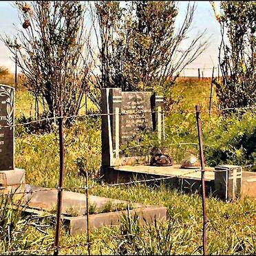 Free State, REITZ district, De Molen 480, farm cemetery
