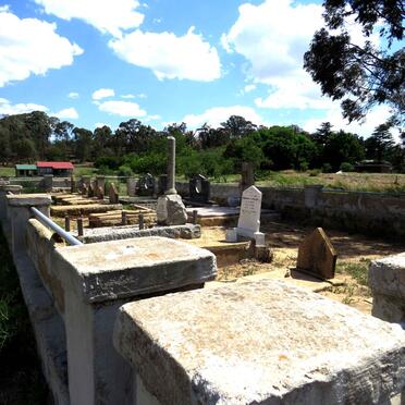 Free State, REITZ district, Danielsrus, Geluk 655, farm cemetery