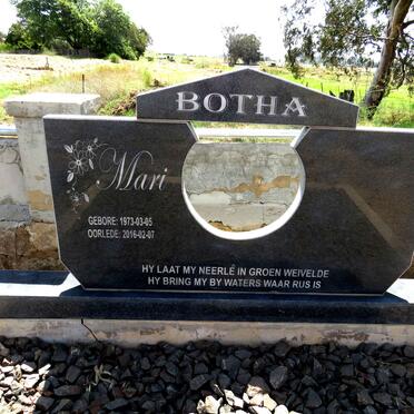 BOTHA Mari 1973-2016
