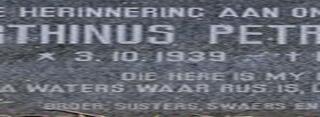 PIENAAR Marthinus Petrus 1939-1994