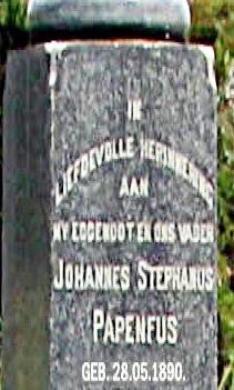 Free State, REITZ district, Anna's Dale 130, farm cemetery