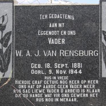 Free State, REITZ district, Welgevonden 688, farm cemetery