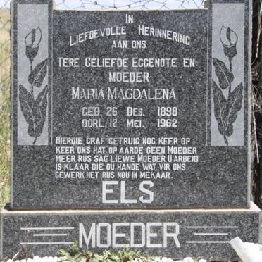 ELS Maria Magdalena 1898-1962