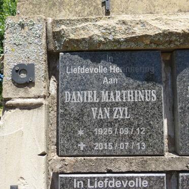 ZYL Daniel Marthinus, van 1925-2015
