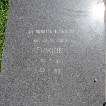 ANDERSON Passie 1912- :: ANDERSON Frikkie 1937-1987 _2