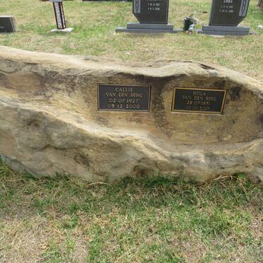 BERG Callie, van den 1927-2000 & Heila 1921-2013 _1