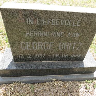 BRITZ George 1932-1999