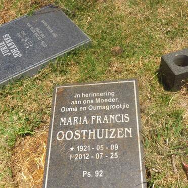 BADENHORST Jurie Johannes 1923-2012 :: OOSTHUIZEN Maria Francis 1921-2012 